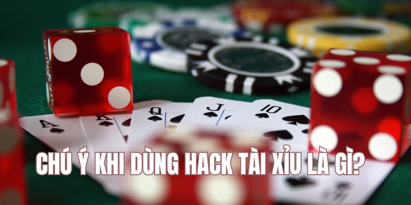 Chú ý khi sử dụng tool hack