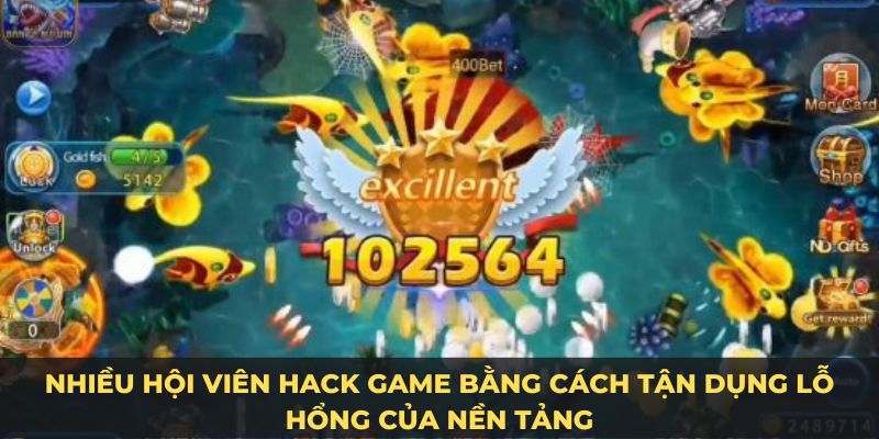 Nhiều hội viên hack game bằng cách tận dụng lỗ hổng của nền tảng